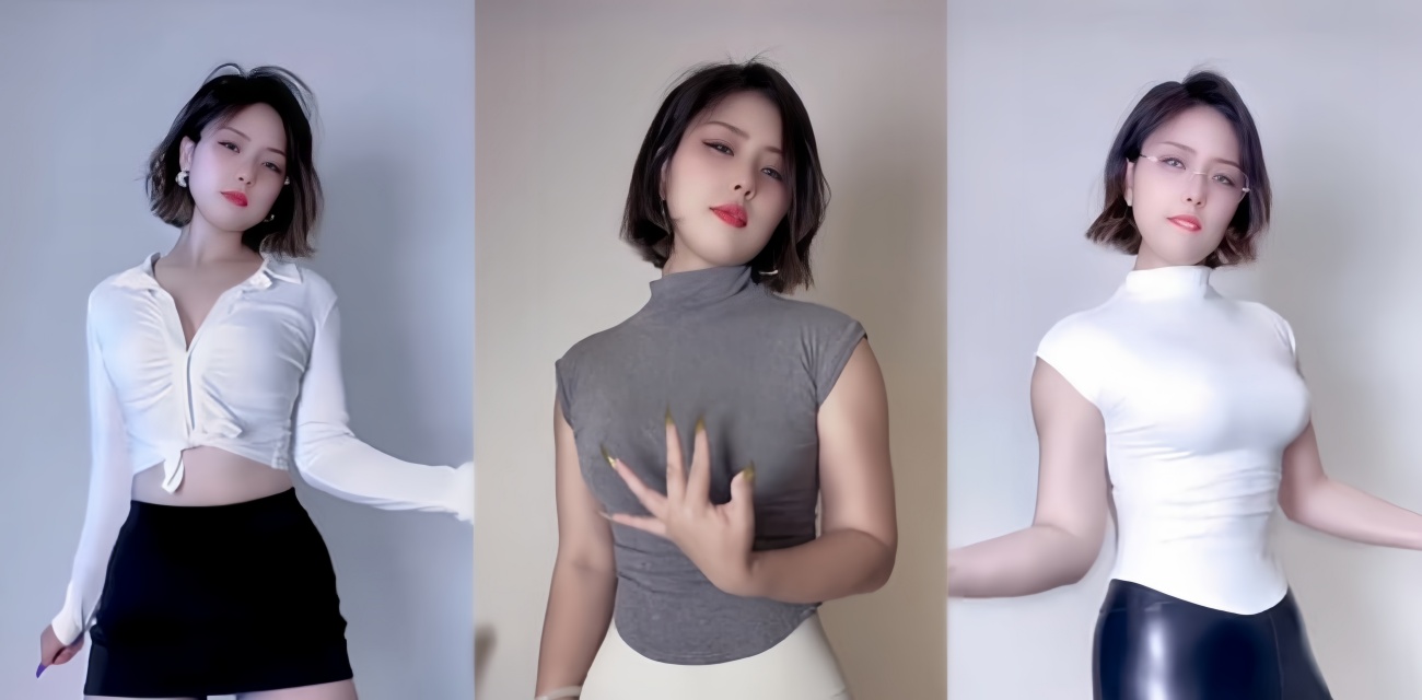 快手40万粉丝女网红【猫儿】骚舞大秀，连体灰丝随着音乐节奏扭动淫体，骆驼趾忽隐忽现挑逗至极